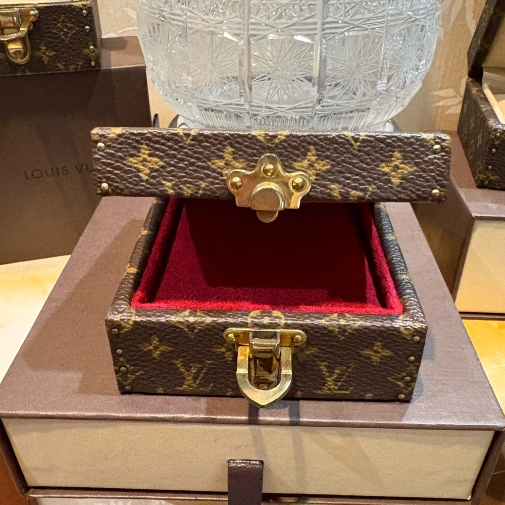 Louis Vuitton Monogram Jewelry Trunk Designed by Renee Zellweger